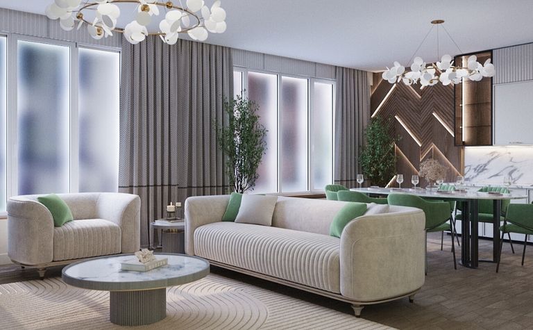 Kuchnia salon 