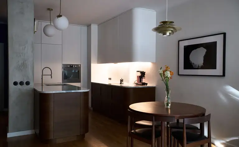 Kuchnia w stylach eklektycznym, minimalistycznym, nowoczesnym i vintage.
