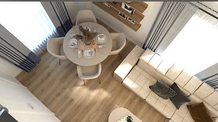 Salon z kuchnią
