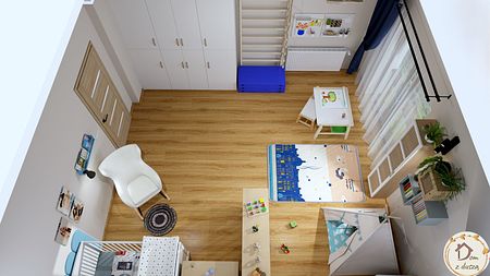 Garderoba, której nie będzie – pokój Oliwiera