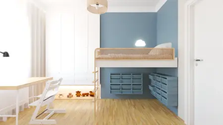 Pokój dziecięcy w stylu boho, minimalistycznym, skandynawskim, tradycyjnym i współczesnym.