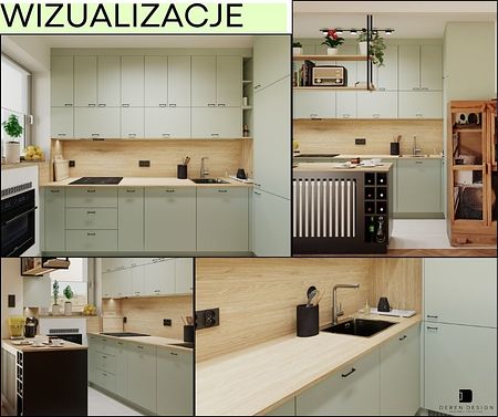Kuchnia metamorfoza 10m2